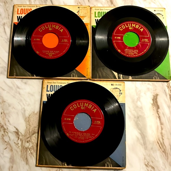 Louis Armstrong Plays W.C. Handy 45’s - Picture 3 of 10